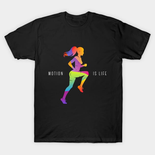 Funny Women's Running T-Shirt by sufian